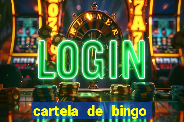 cartela de bingo 75 para imprimir