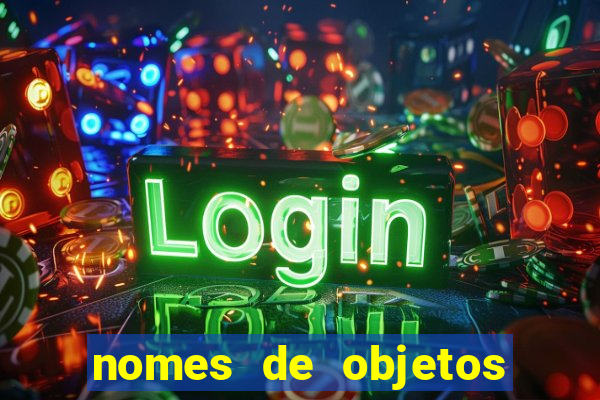 nomes de objetos de origem tupi guarani