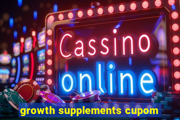 growth supplements cupom