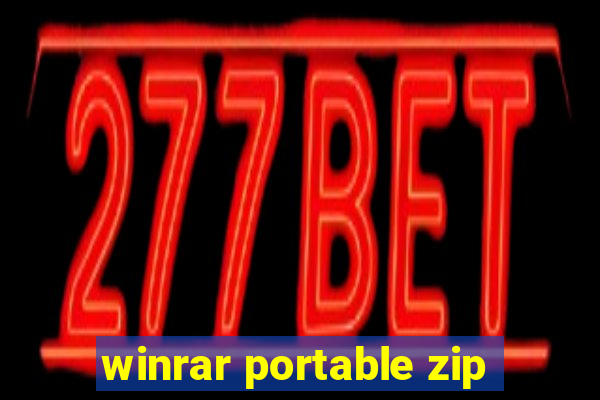 winrar portable zip