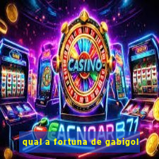 qual a fortuna de gabigol