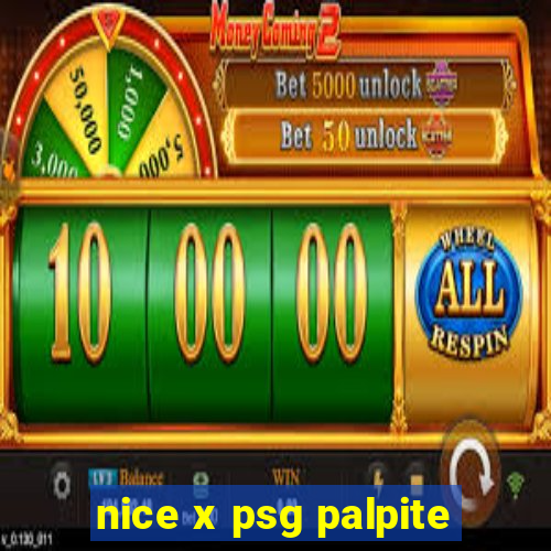 nice x psg palpite