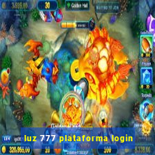 luz 777 plataforma login