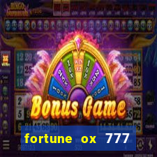 fortune ox 777 fortuna 77