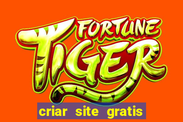 criar site gratis de jogos