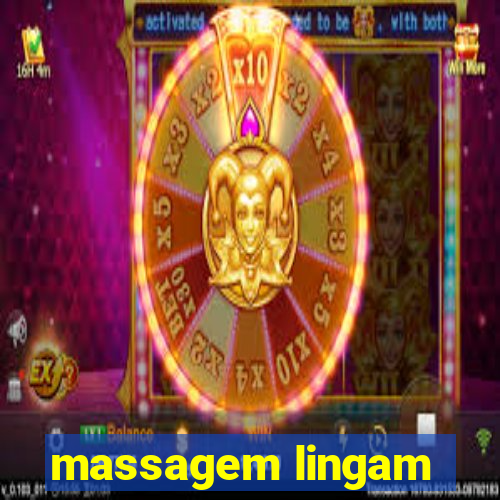 massagem lingam