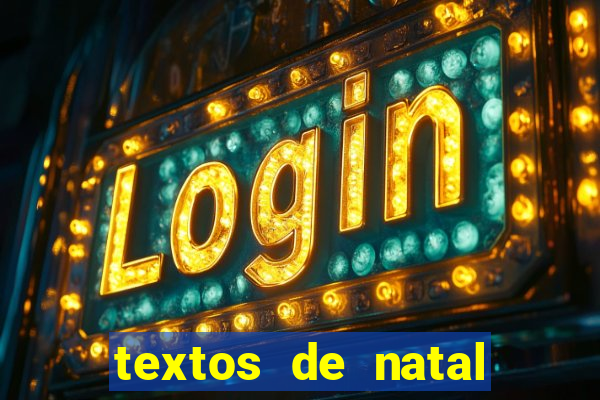 textos de natal para imprimir