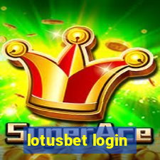 lotusbet login