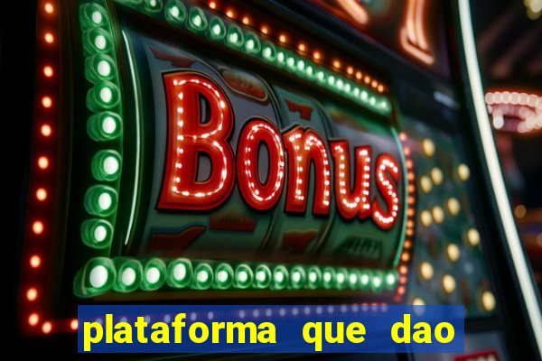 plataforma que dao bonus de cadastro