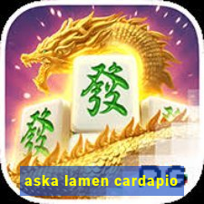 aska lamen cardapio