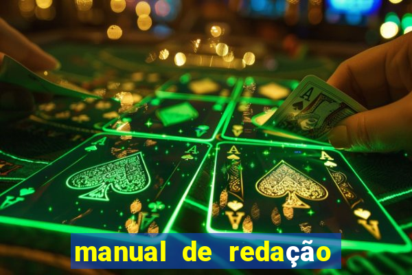 manual de redação folha de são paulo pdf