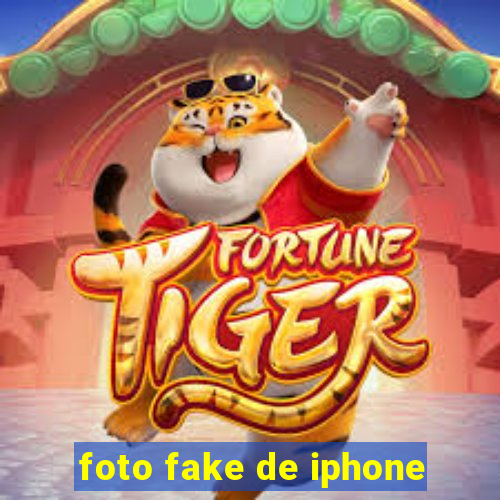 foto fake de iphone