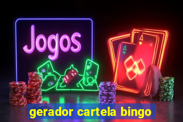 gerador cartela bingo