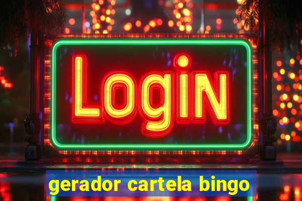 gerador cartela bingo