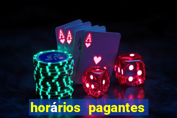 horários pagantes fortune rabbit hoje