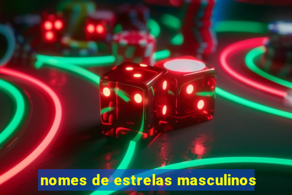 nomes de estrelas masculinos