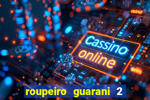 roupeiro guarani 2 portas de correr com espelho