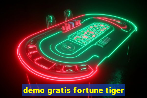 demo gratis fortune tiger