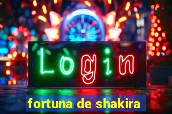 fortuna de shakira