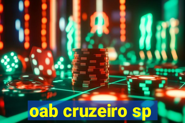 oab cruzeiro sp