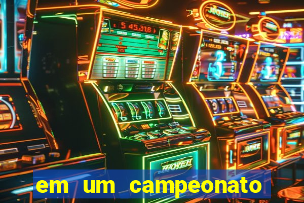 em um campeonato de futebol cada time joga exatamente 19 partidas no total