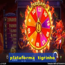 plataforma tigrinho 1 real