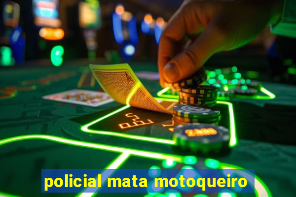 policial mata motoqueiro