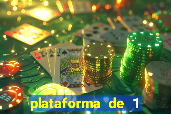 plataforma de 1 real fortune tiger