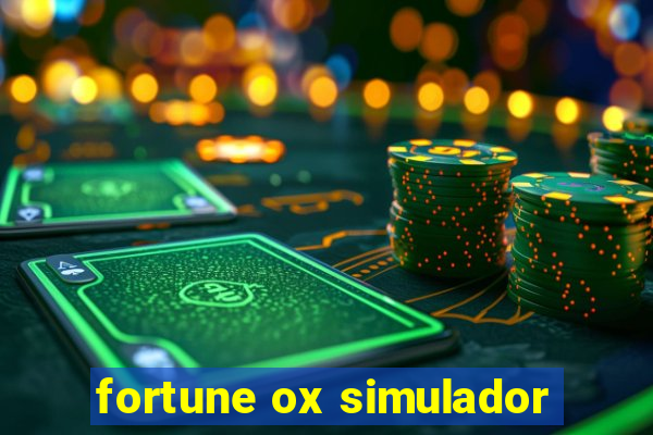 fortune ox simulador