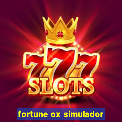 fortune ox simulador