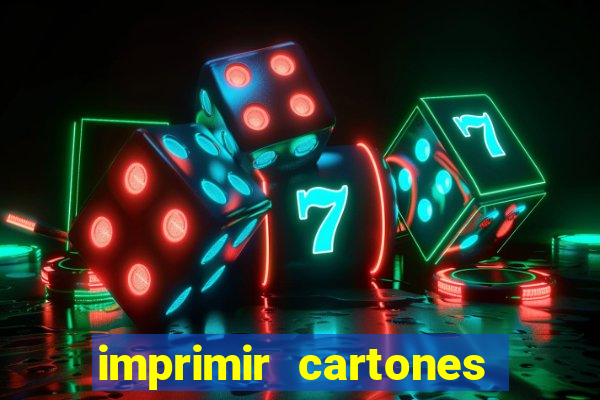 imprimir cartones de bingo