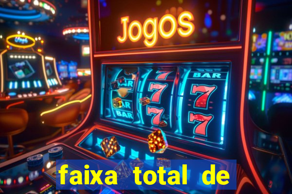 faixa total de gols 2 3 o que significa