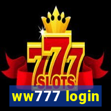 ww777 login