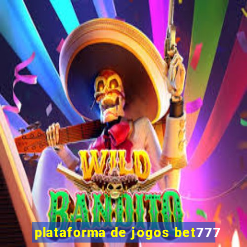 plataforma de jogos bet777