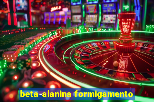 beta-alanina formigamento