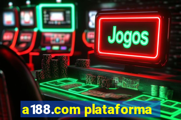 a188.com plataforma