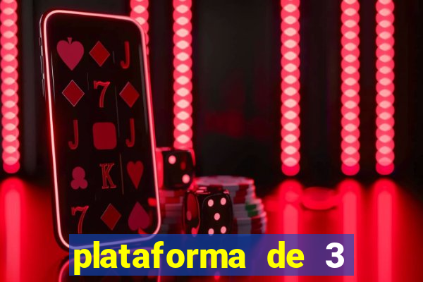 plataforma de 3 reais pg