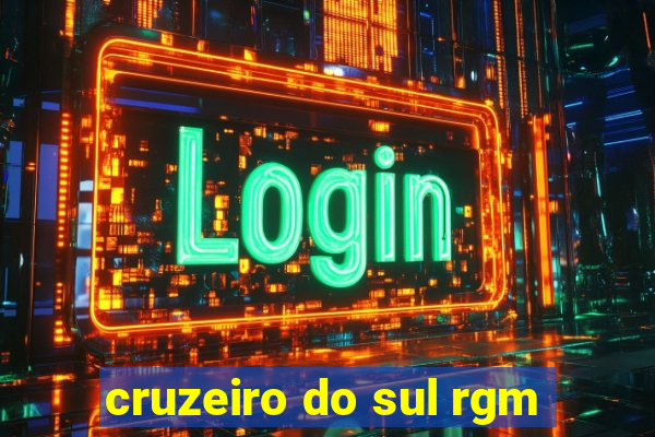 cruzeiro do sul rgm