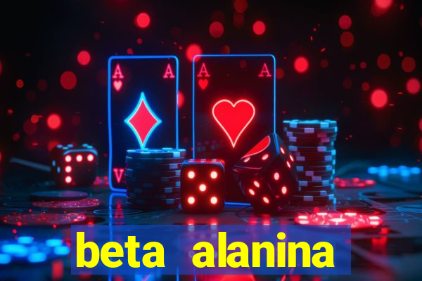 beta alanina aumenta a pressao