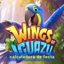 calculadora de festa