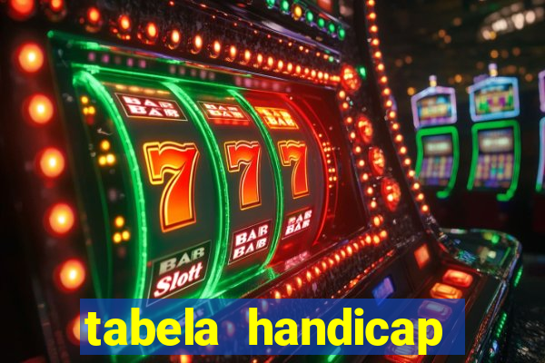 tabela handicap asiatico escanteios