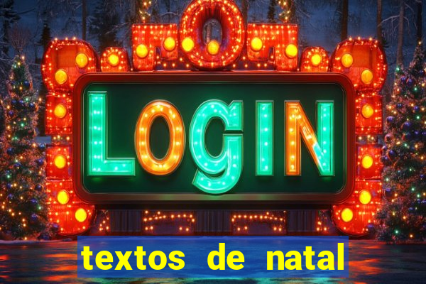 textos de natal para leitura