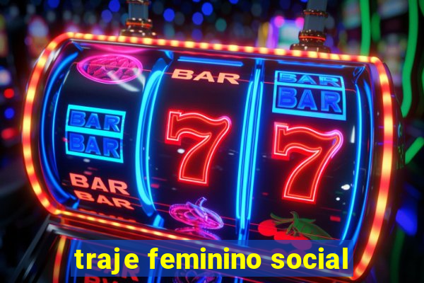 traje feminino social