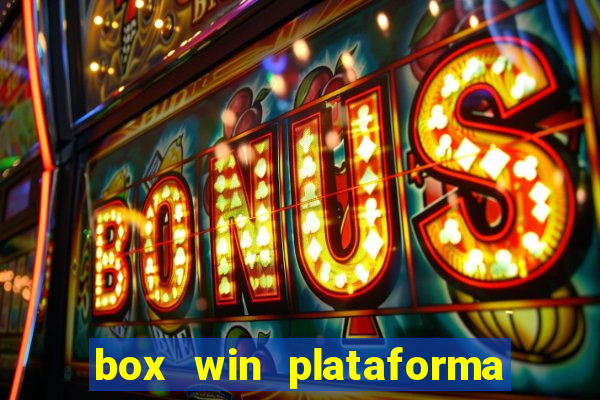 box win plataforma de jogos