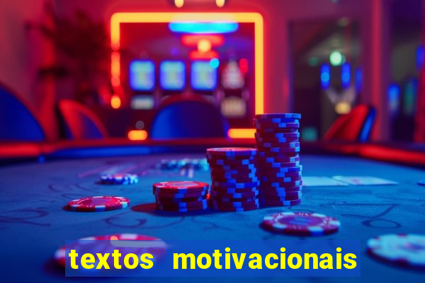 textos motivacionais para equipes