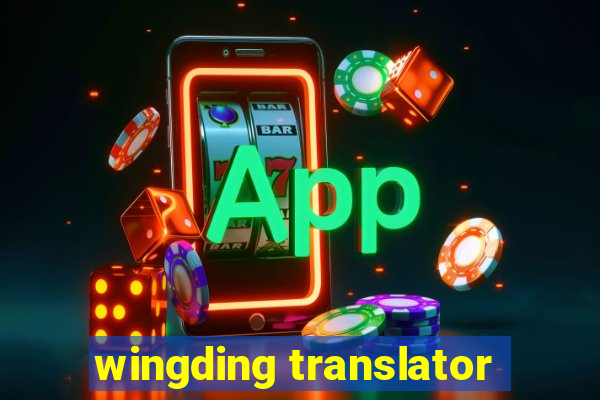 wingding translator