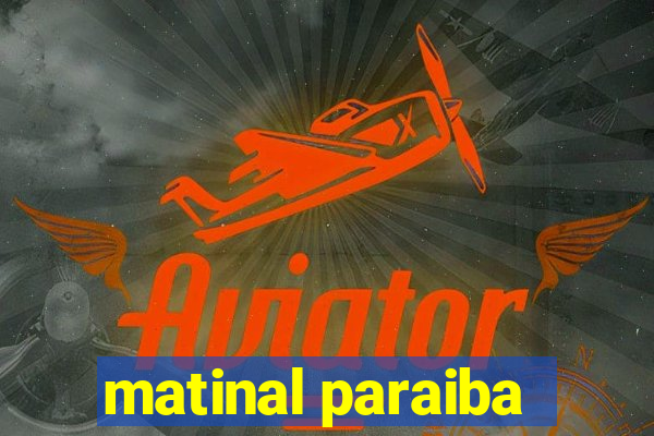 matinal paraiba