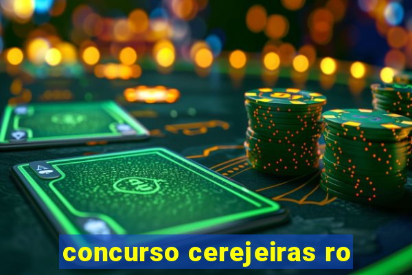 concurso cerejeiras ro