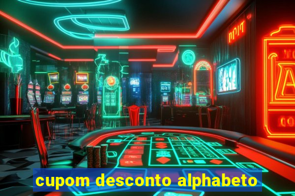 cupom desconto alphabeto