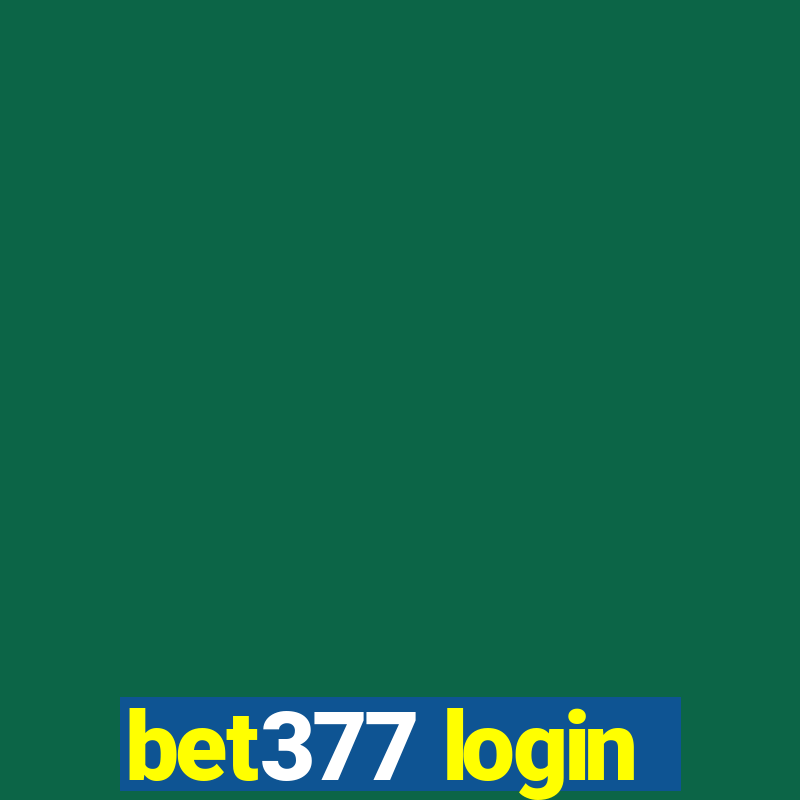 bet377 login